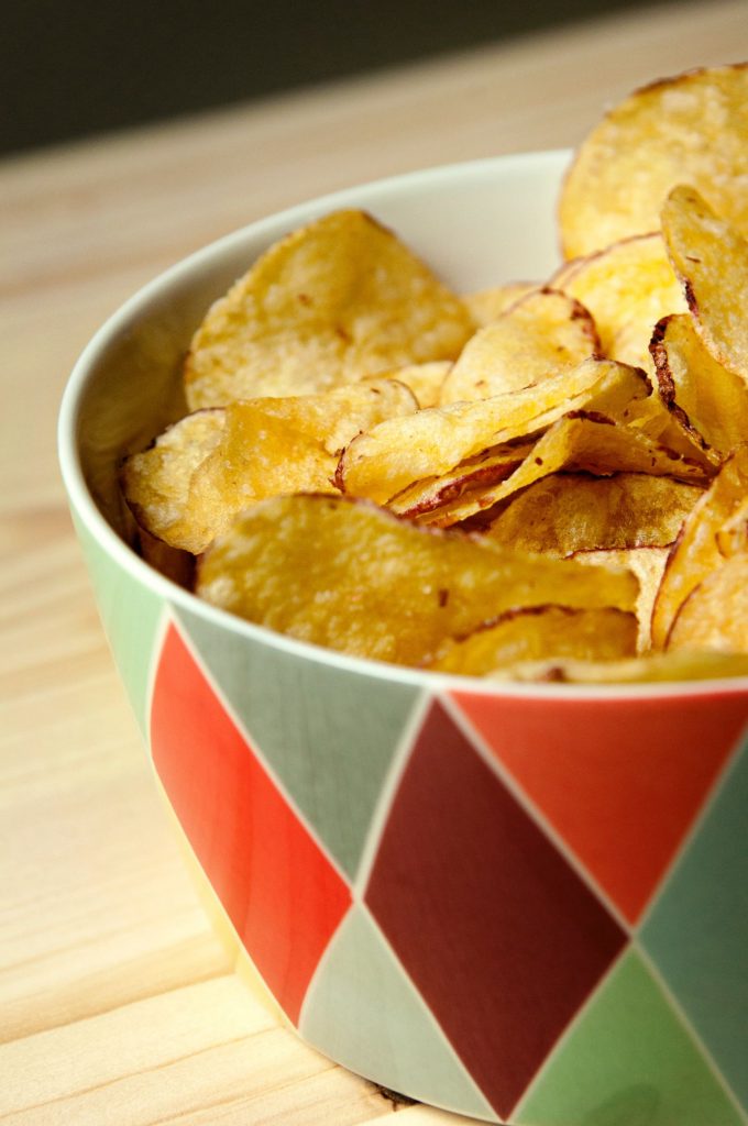 Carbohydrates in chips